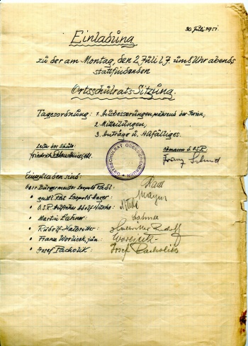 Einladung zur Sitzung 1951.jpg